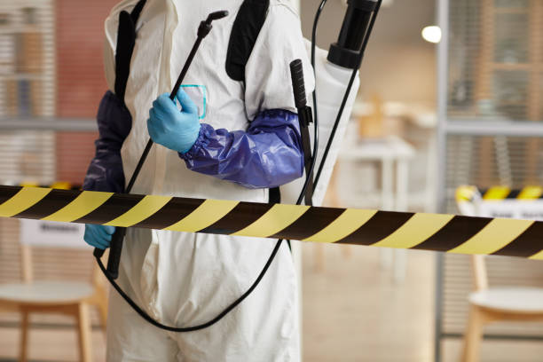 Professional Hoarding Cleanup technician working in Sweeny, TX